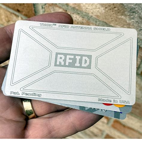 rfid shield for credit cards